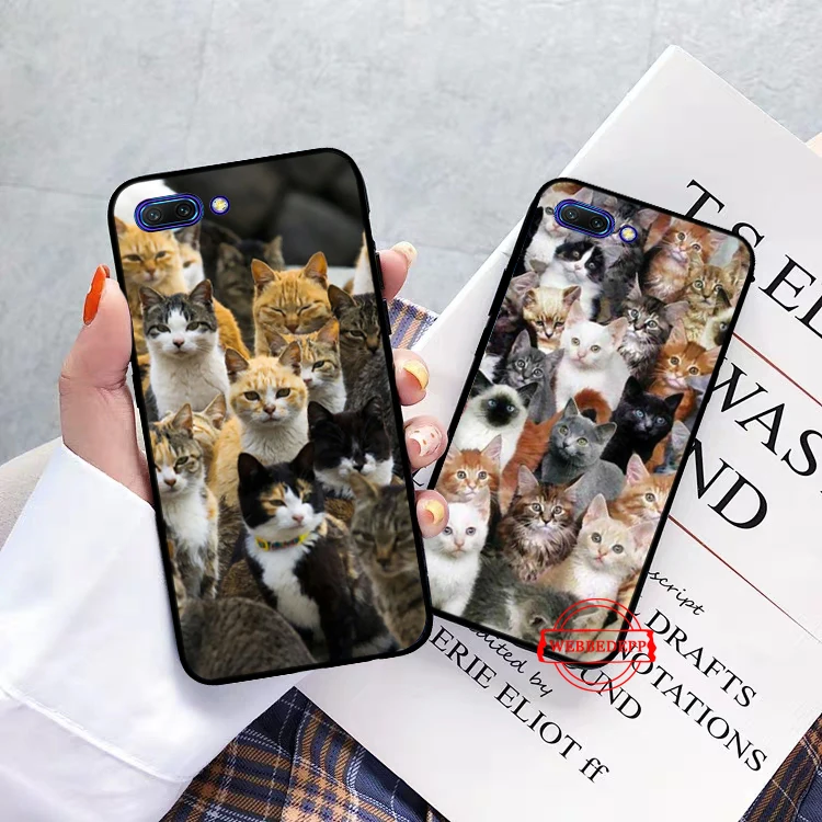 

Cat Cute Mouse Pig Cats Silicone Case for Huawei honor 6A 7A Pro 7X 8 Lite 8X 8C 9 9X Note 10 View 20