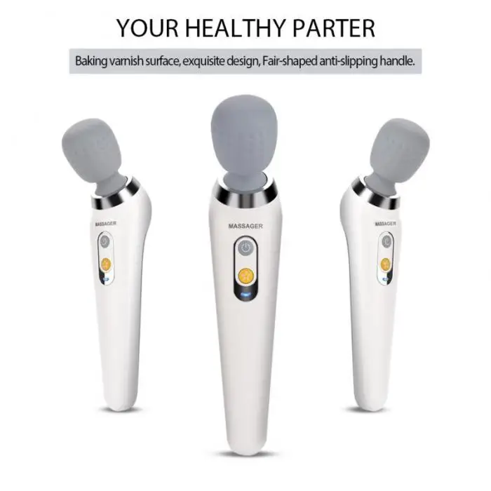 Newly Powerful Wand Massager Cordless Massager for Muscles Handheld Deep Tissue 19ing