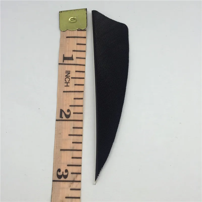 ONTFIHS 100 шт 3 &quot4&quot 5 &quotкапли воды щит черный стрельба из лука перо охота и стрела