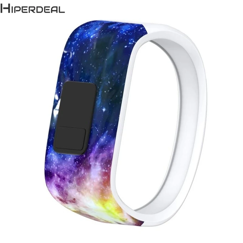 Фото HIPERDEAL новый большой сменный силиконовый ремешок для наручных часов Garmin vivofit JR Watch HIPERDEAL новый большой сменный силиконовый ремешок для наручных часов Garmin vivofit JR Watch