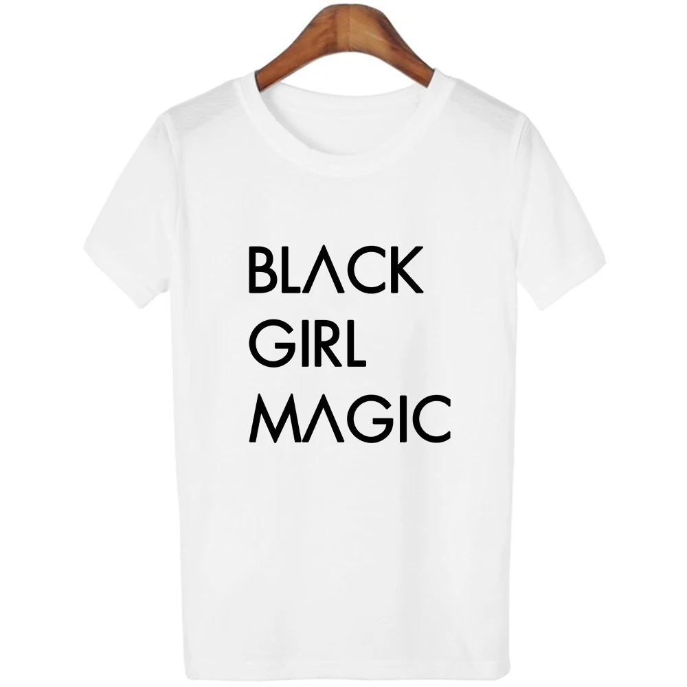 Черная Женская футболка CDJLFH Magic коллекции Лето 2019 женские модные повседневные
