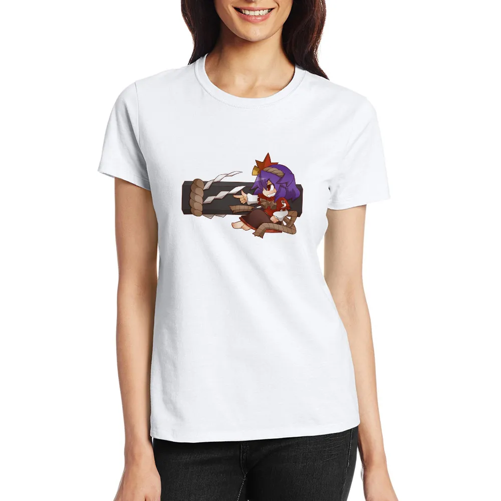 Творческий Дизайн аниме мультфильм короткий рукав Футболка с принтом Летний