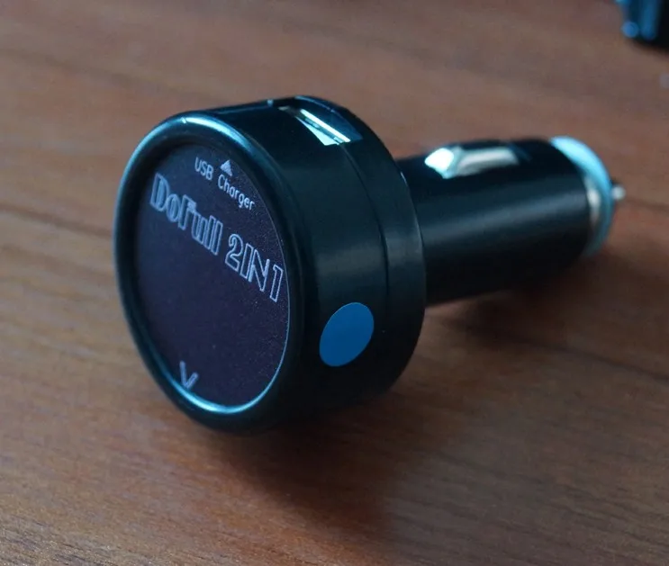 2 в 1 цифровой монитор напряжения 12 24 автомобильный прикуриватель а USB
