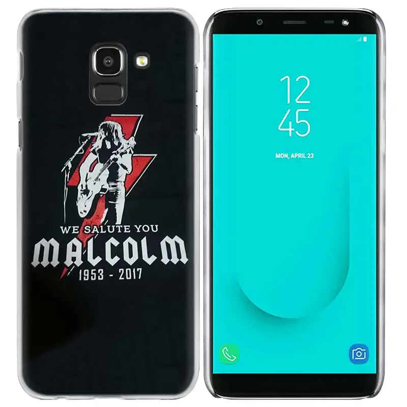 07 ACDC рок Жесткий ПК чехол КРЫШКА ДЛЯ samsung Galaxy A50 A30 A10 S10 S10e плюс A9 A8 A7 A6 плюс A9 Star Lite M30 M20 M10 Fundas - Цвет: 07