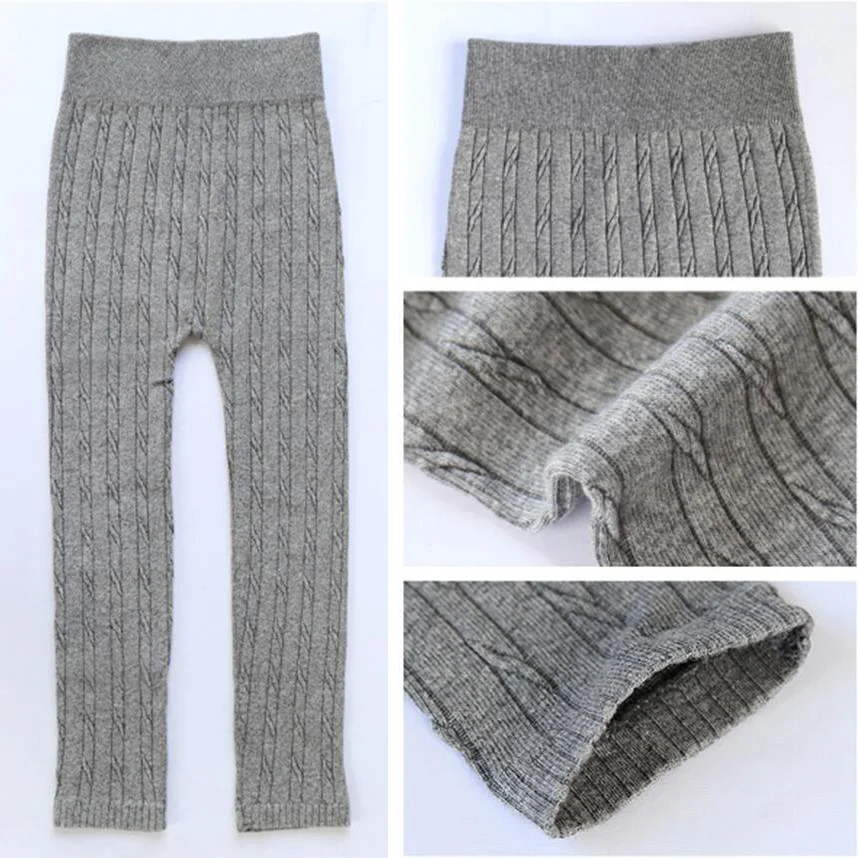 Новинка осени детская одежда для девочек 9 видов цветов трикотажные легинсы