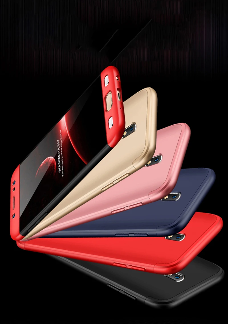 360 полноразмерные чехлы для телефонов Samsung Galaxy J3 J5 J7 2017 Европейская версия