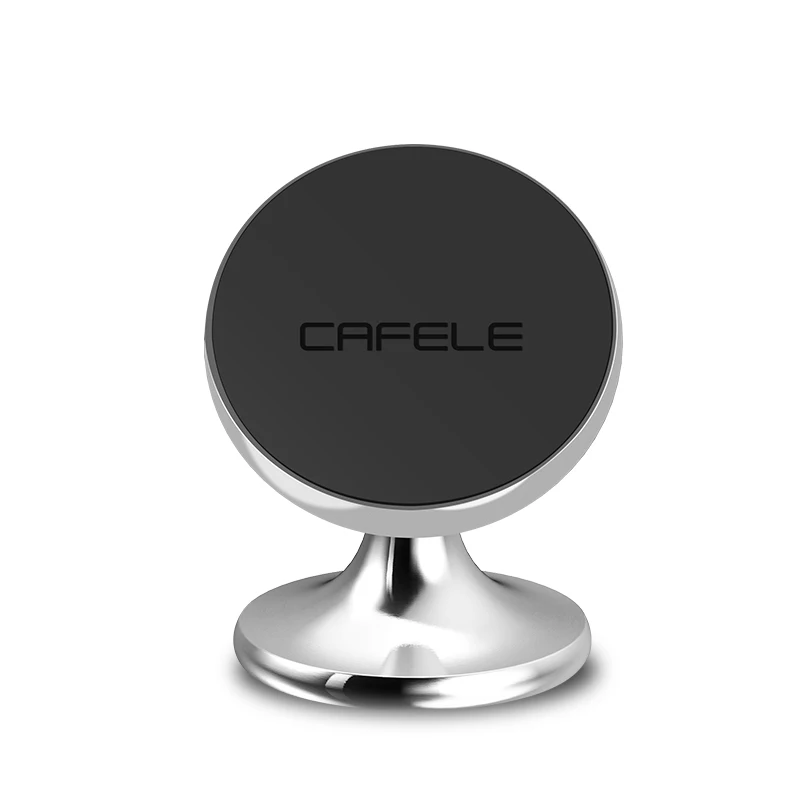 Sliver 1 Cafele 360 Rotatable magnetic car phone holder Stand For iPhone Samsung Xiaomi Magnet car Mobile Phone Holder support GPS - Цвет: Sliver 1