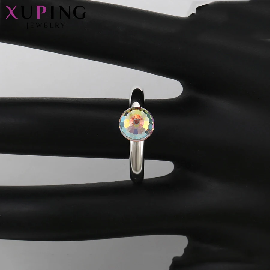 Xuping ювелирные изделия Модные женские Кристаллы Кольцо для простоты модные