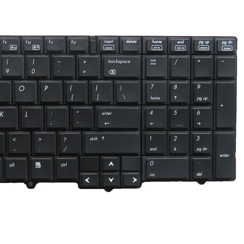 Новая английская клавиатура для hp для EliteBook 8540 8540 P 8540 W клавиатура ноутбука черный США