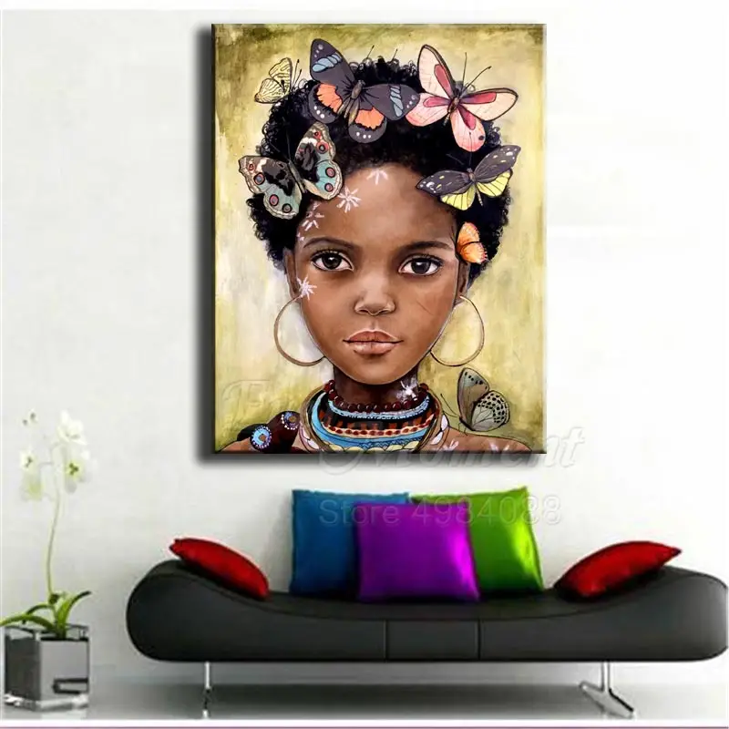 Ever Moment Алмазная картина ручной работы 5D DIY девушка Бабочка вокруг мозаики Стразы