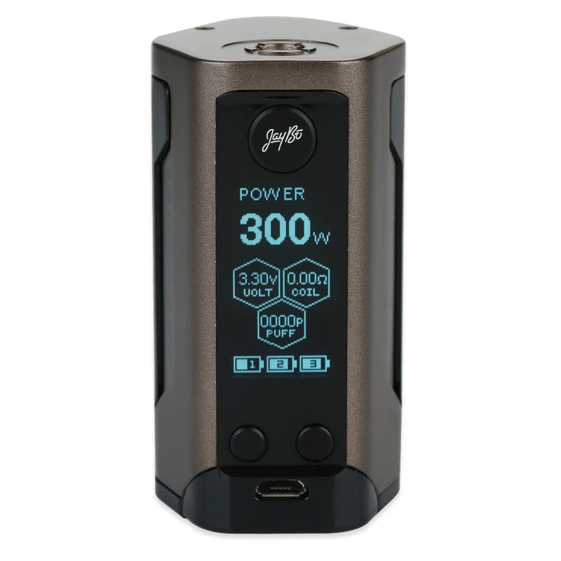 Оригинальный WISMEC рел RX GEN3 300 Вт TC коробка мод Макс выход и двойная защита цепи No18650