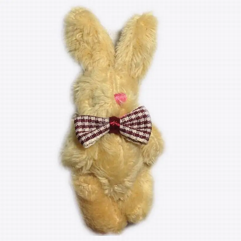 Плюшевый мини-бант 6 см кролик шарнирные подвески Мягкий Кролик для