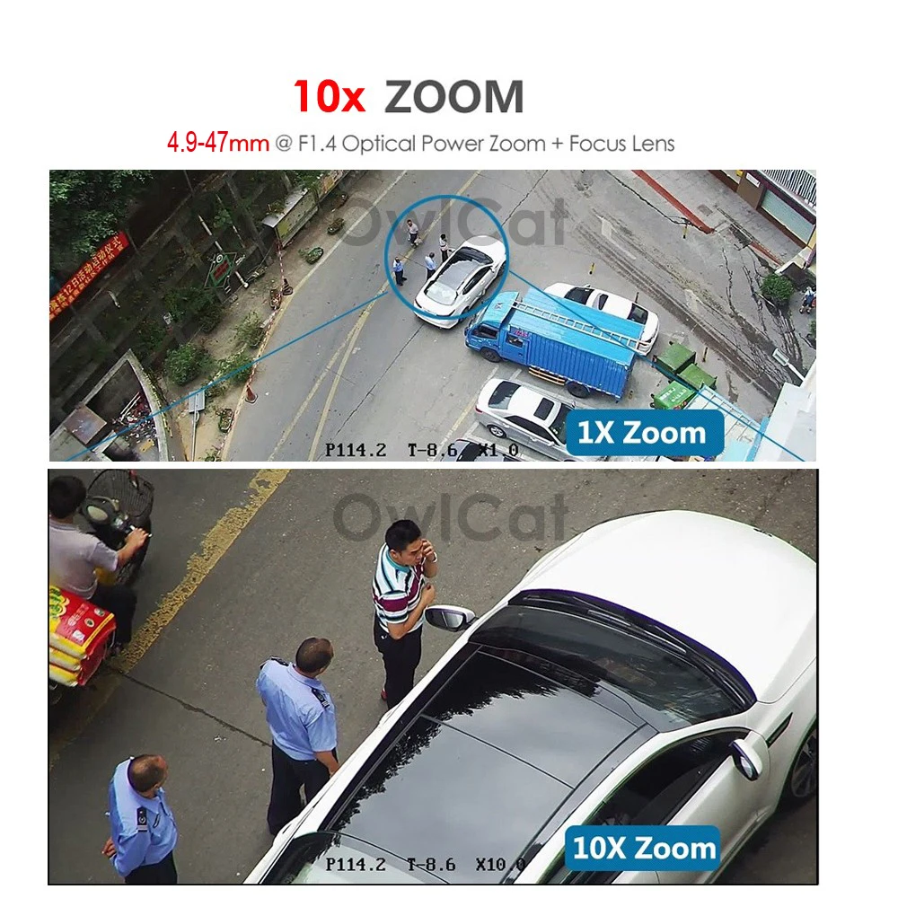 HD 1080P PTZ IP камера Wifi Открытый 10X зум Автофокус 2.0MP Аудио Микрофон безопасности CCTV Wifi камера водонепроницаемый ИК ONVIF2.4 SD слот