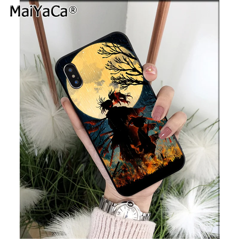 Мягкий силиконовый чехол для телефона MaiYaCa Anime Dororo из ТПУ iPhone 5 5Sx 6 7 7plus 8 8Plus X XS MAX XR |
