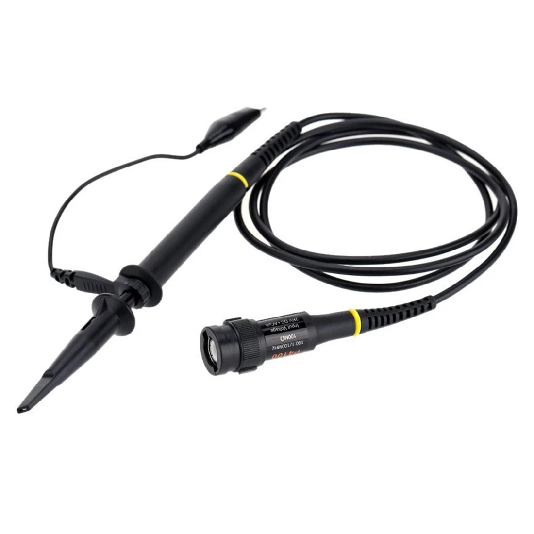 

LIXF-P4100 High Voltage Oscilloscope Probe 2KV 100: 1 100 MHz alligator clip Measuring tip