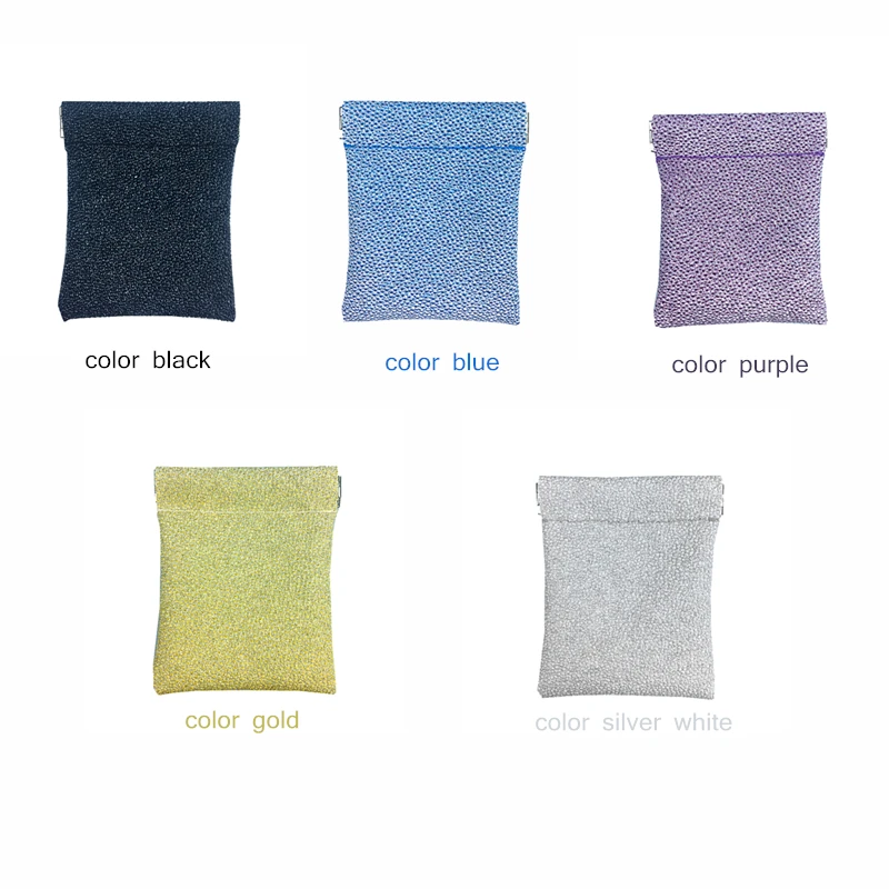 Модный однотонный яркий блестящий милый кошелек из искусственной кожи для монет