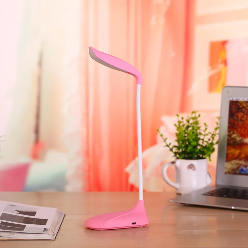 Настольная лампа для защиты глаз с USB зарядкой прикроватная спальни светодиодная