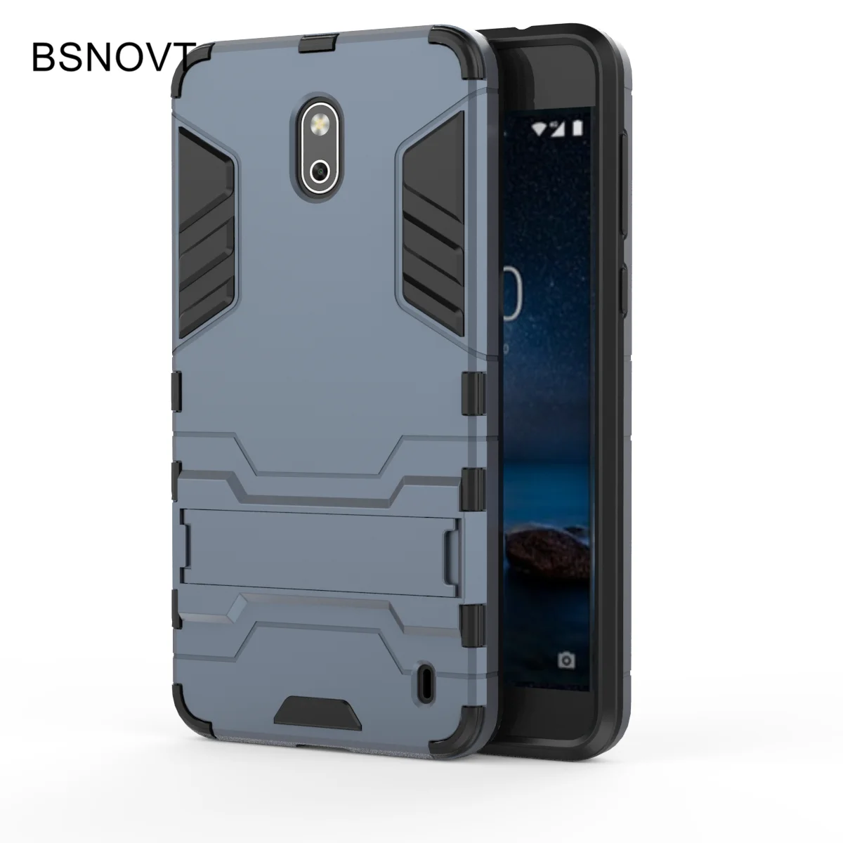 Чехол для Nokia 2 мягкий силиконовый + Гибридный Пластиковый жесткий противоударный