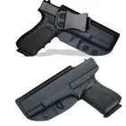 Кобура IWB Kydex для Glock 17 19 22 23 25 26 27 28 31 32 33 43 43X, внутри пояса, скрытая переноска CCW Aiwb, добавление