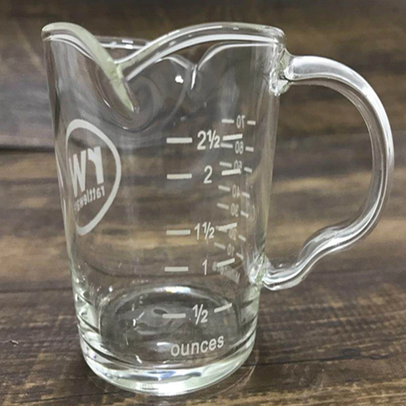 1 шт. 70 мл чашка для кофе эспрессо из боросиликатного стекла 2 5 унции