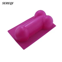 sereqi novelty big size sexy penis silicone chocolate ice jelly birthday cake moulds hens party cake decorating tools supplies