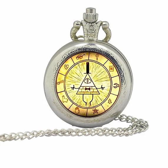 Новинка карманные часы в стиле стимпанк драма мультфильмы таинства Билла колесо