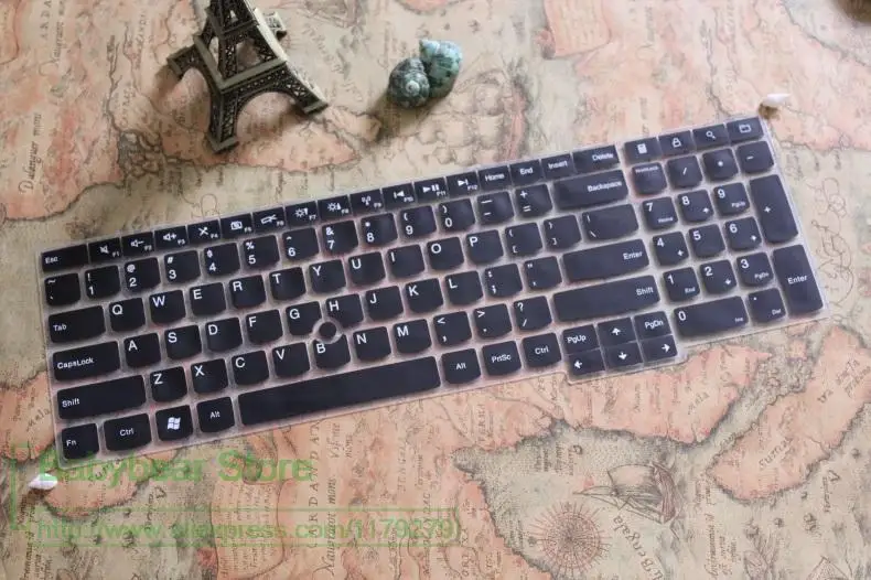 Новый 15 6 дюймовый силиконовый чехол для клавиатуры Lenovo Thinkpad P50s P50 L560 P70 E565 E550 T540P W540