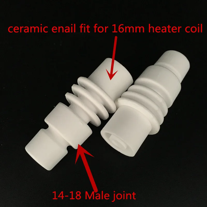 Оптовая продажа куполообразная керамическая насадка для ногтей подходит 16 мм 20
