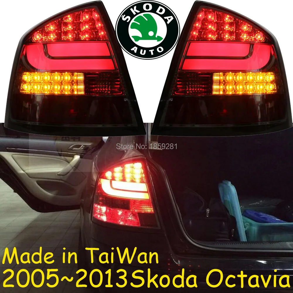 Octavia задний светильник 2009 ~ 2013 Бесплатная доставка! Светодиодный 2 шт./компл.