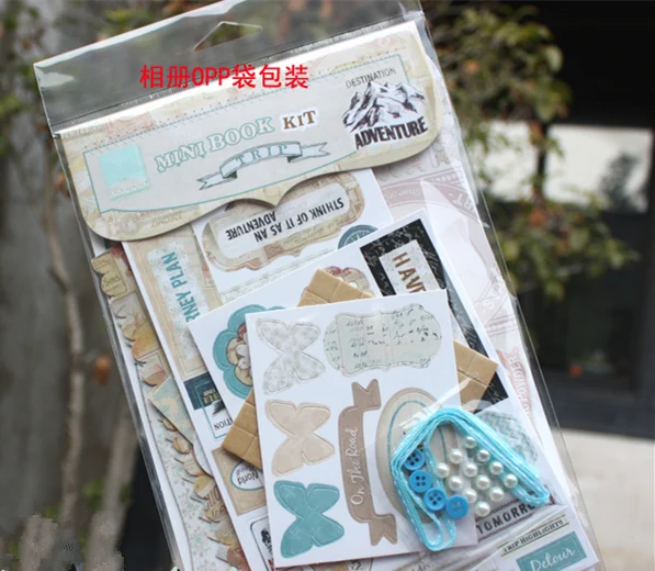 Новинка милая бумага для скрапбукинга фотоальбом с фотоальбомом компл./лот|album