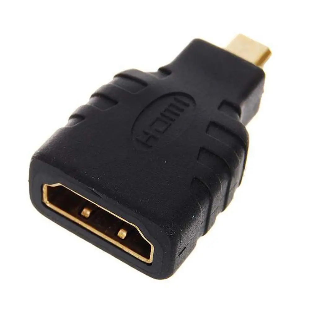 10 шт./Micro HDMI штекер-HDMI штекер Адаптер для сотового телефона планшета 1080p HDTV |