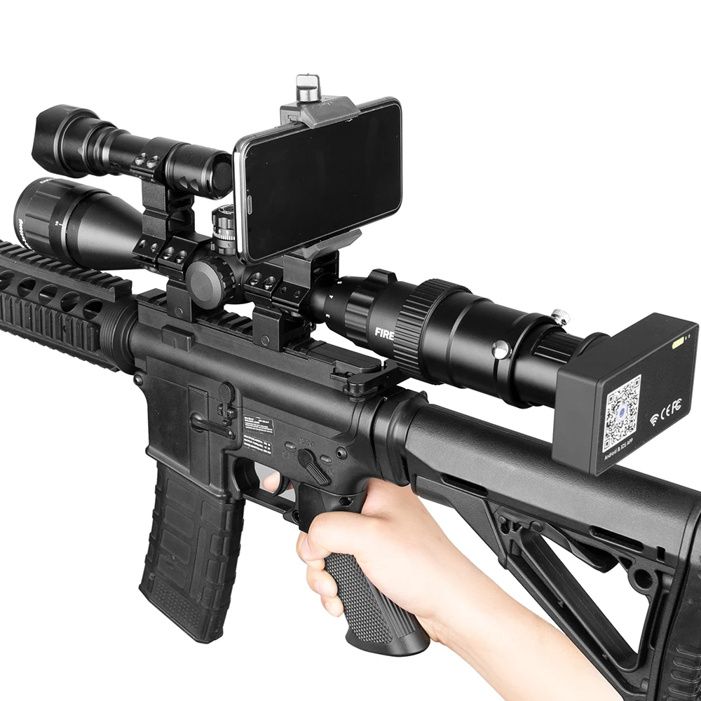 Тактический Цифровой инфракрасный прицел с ночным видением и поддержкой Wi-Fi 960P |