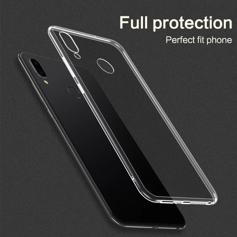 Phone Case For Meizu Note 9 Cover Transparent Soft Silicone TPU Shockproof Back Note9 |