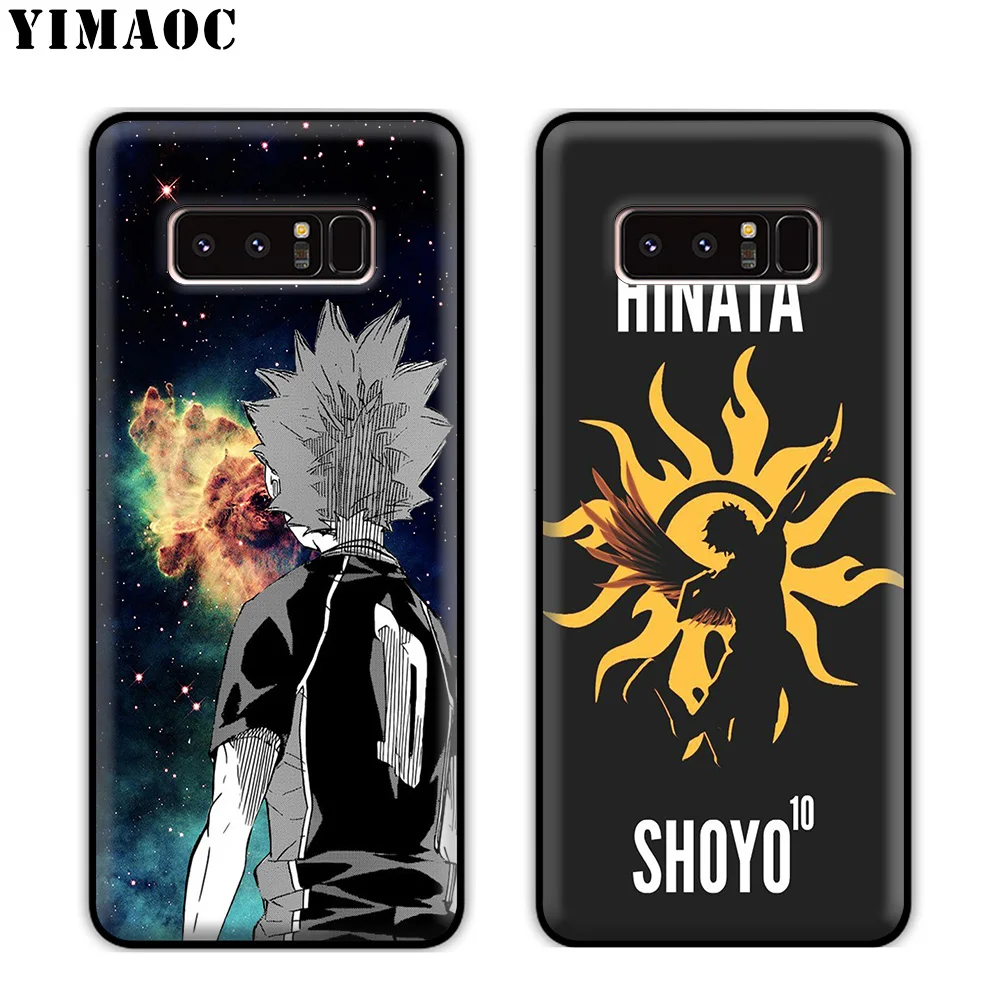 YIMAOC Haikyuu аниме Мягкий силиконовый чехол для samsung Galaxy S10 S10e S9 S8 Plus S7 S6 Edge J6 |