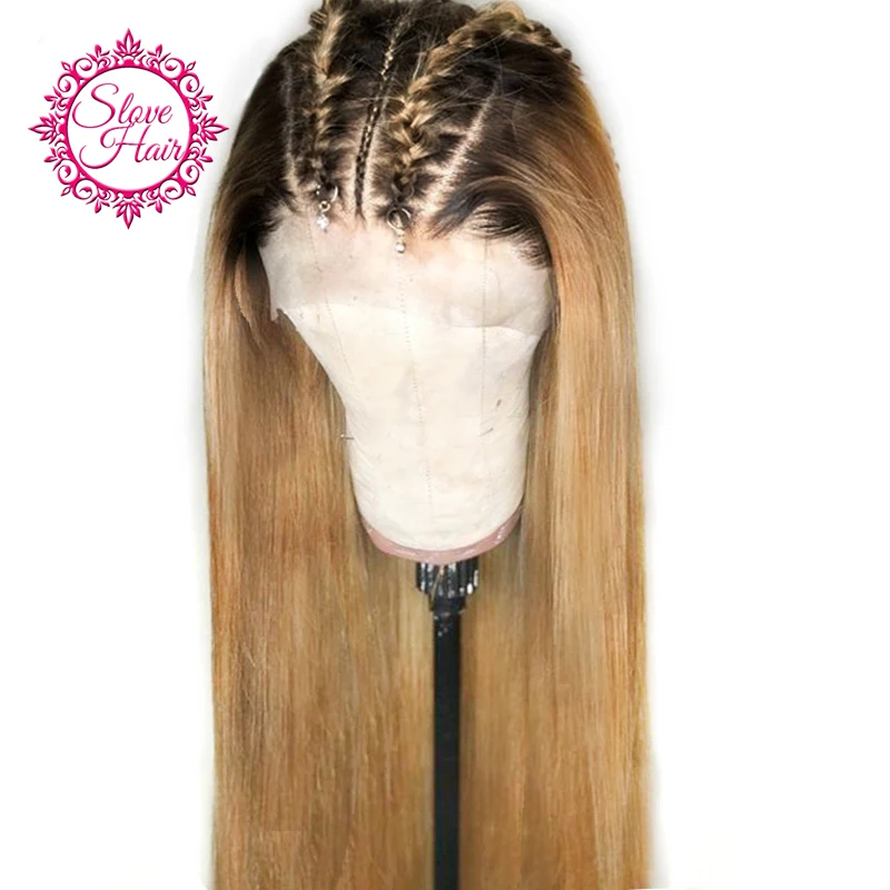 13*4 человеческие волосы на кружеве парики для женщин Remy бразильские прямые черный