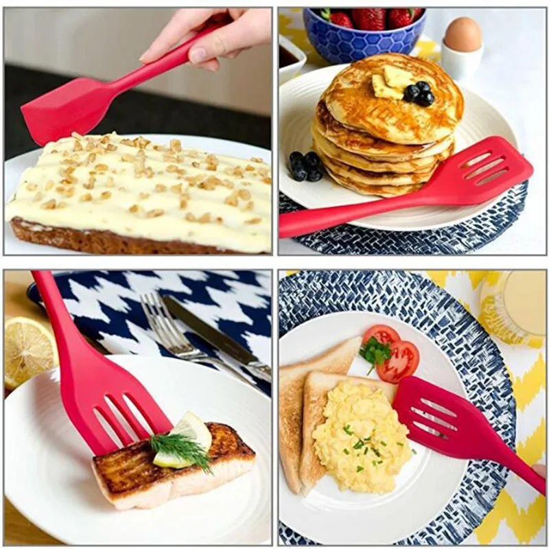 5 шт./компл. кухонный силиконовый шпатель кухонные инструменты набор