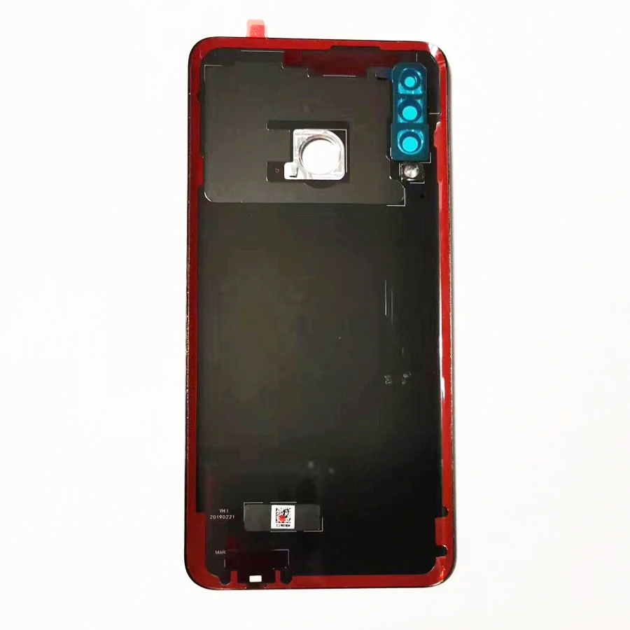 Оригинальная задняя крышка из закаленного стекла для huawei P30 Lite/Nova 4E запасные части задняя крышка батарейного отсека Корпус+ рамка для камеры