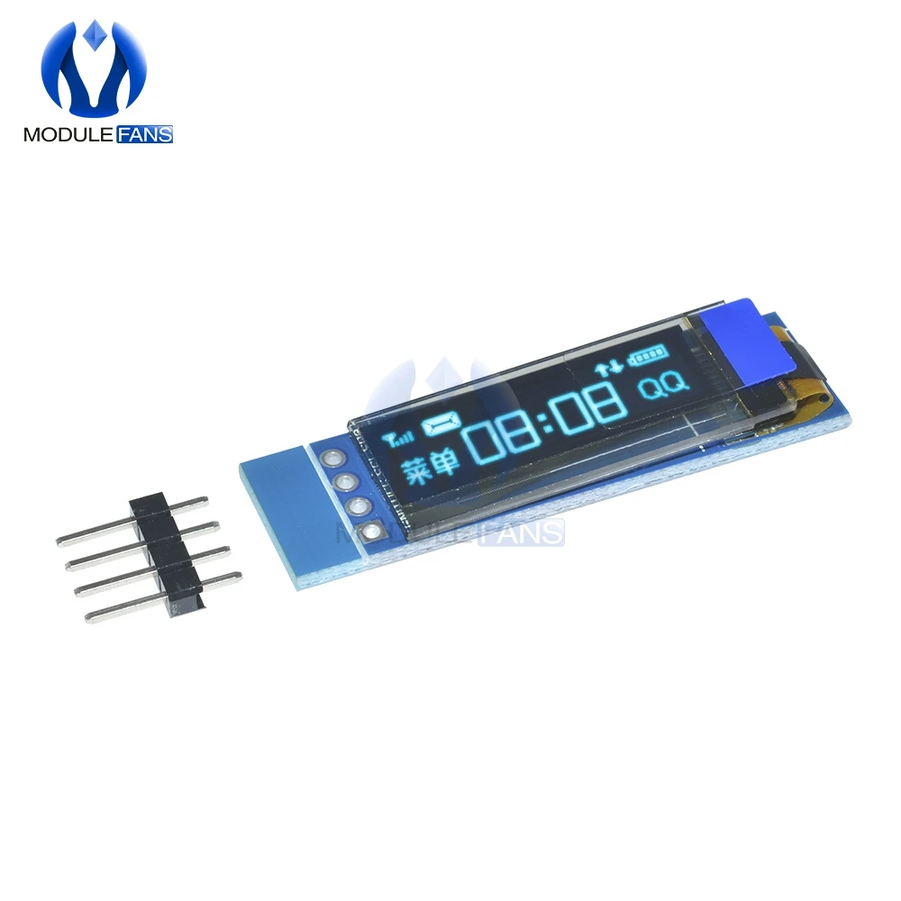 5 шт. SSD1306 синий/белый OLED ЖК-дисплей 0,91 дюймов 128x32 IIC igc серийный DIY драйвер модуля IC 0,9" 12832 для Arduino PIC