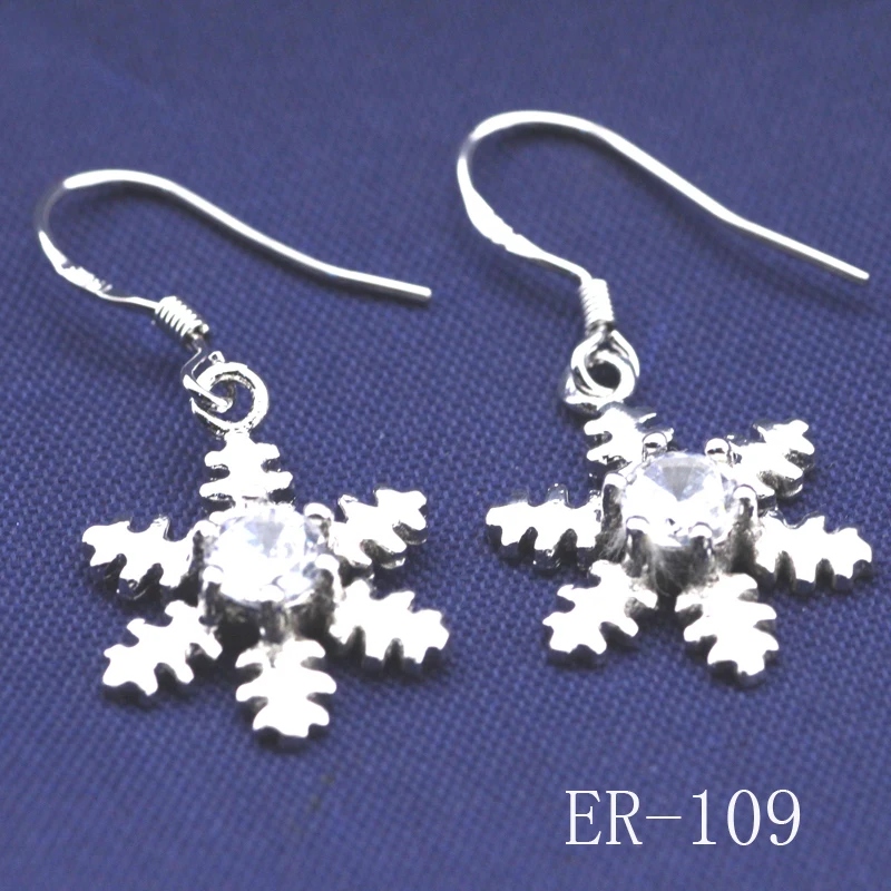 2017 винтажное ювелирное изделие изысканное серебро 925 пробы Серьги Современные