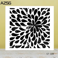 petal pattern transparent silicone stamp for diy scrapbookingphoto album decorative card making clear stamps supplies