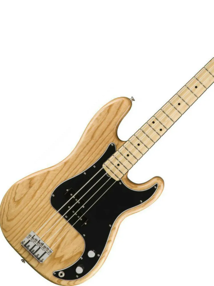 

2021 Top quality FDPB-6018 original wood color black PickGuard solid Ash body Maple fretboard 4 strings Precision Bass