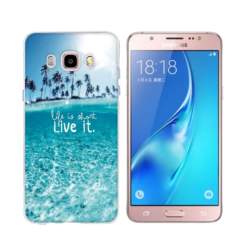 Чехол для Samsung Galaxy J5 2016 милый силиконовый чехол j5 (2016) с 3D принтом телефона j510FN 5 2