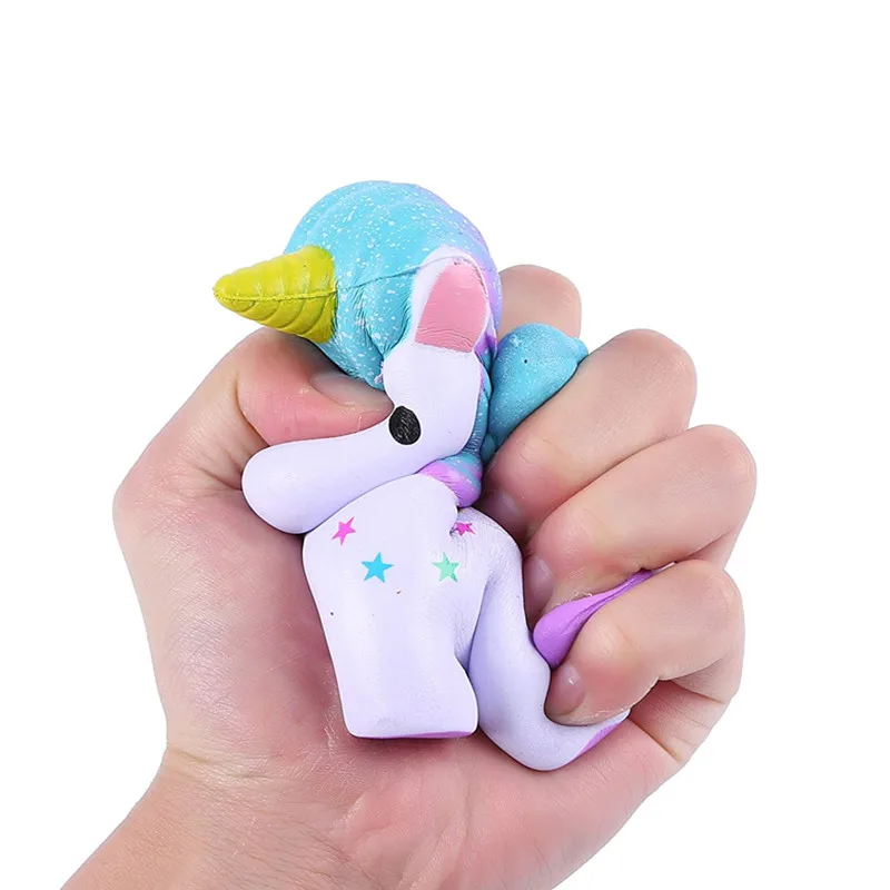 Медленно поднимающаяся игрушка, Kawaii Star Unicorn мягкая игрушка, крем ароматизированный моделирование милые животные игрушки подарок для детей прекрасный снятие стресса