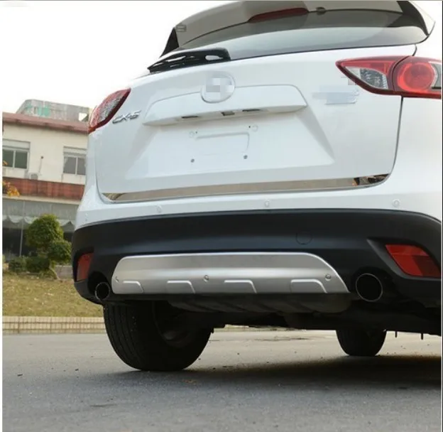 Высококачественный хромированный ABS CX5 CX - 5 2012 2016 декоративный пластиковый бампер