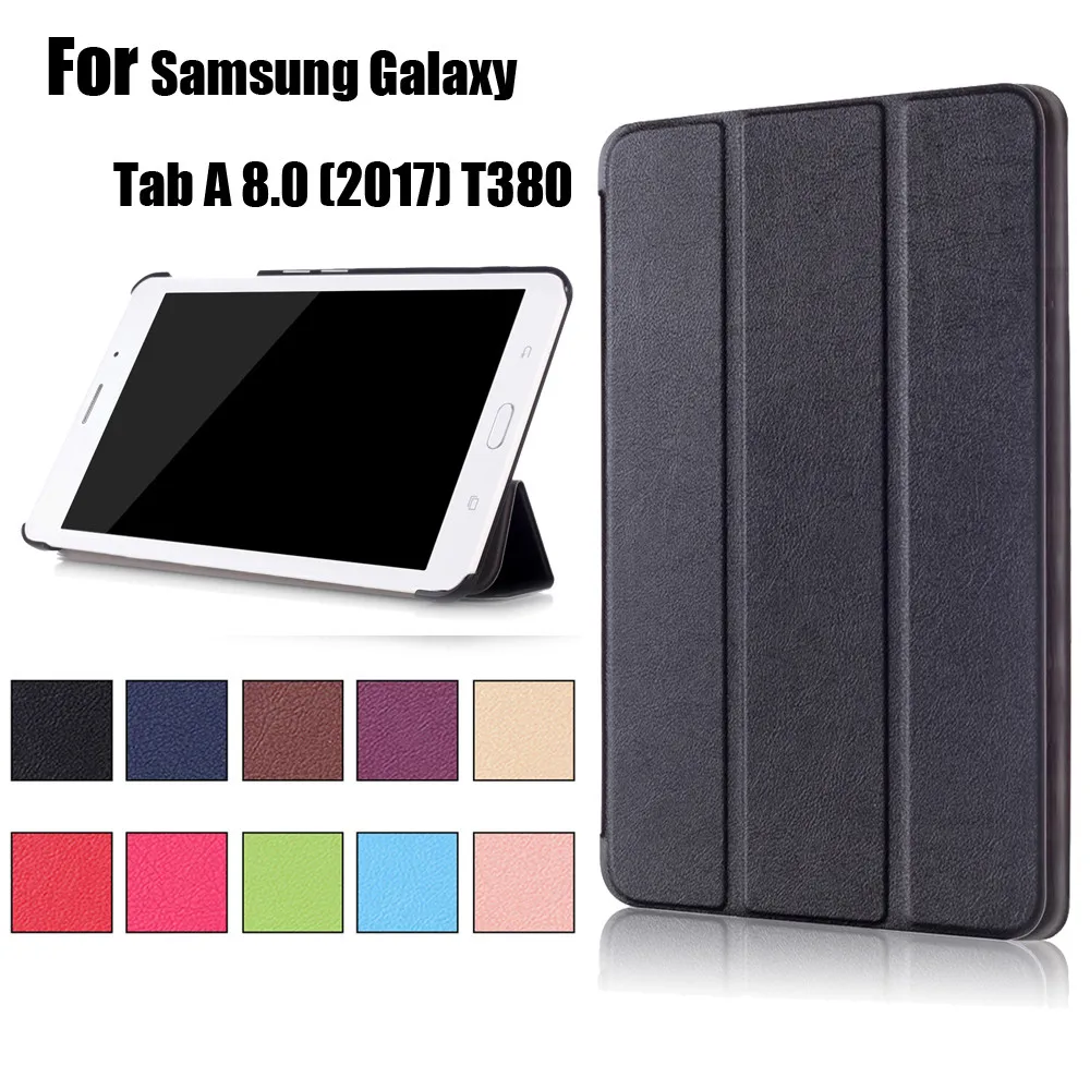 Складной чехол для планшета с подставкой и противоударной кобурой Samsung Galaxy TAB A2 S 8