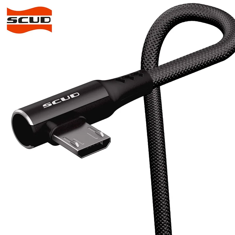 Кабель для передачи данных SCUD SJ RM9 кабель Micro USB нейлоновый зарядки и мобильного