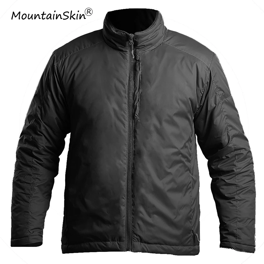 Mountainskin мужские зимние военные тактические куртки толстые теплые парки тепловой