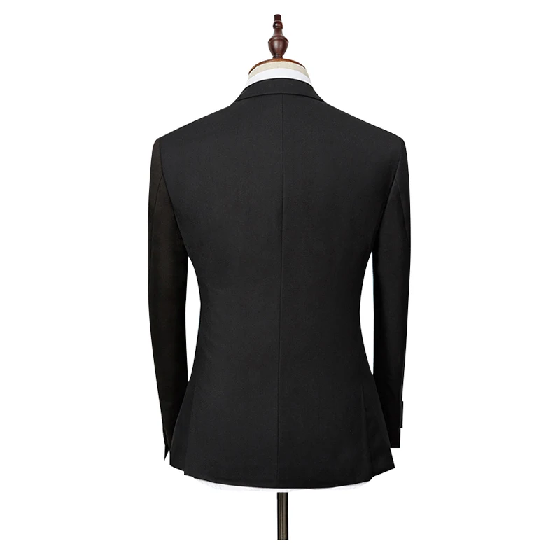 

Loldeal Men's Two Button Notch Lapel Slim Fit 3-Piece Suit Blazer Jacket Tux Vest & Trousers Set