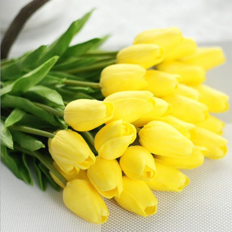 Искусственный букет из 10 цветов искусственный цветок для невесты декоративные