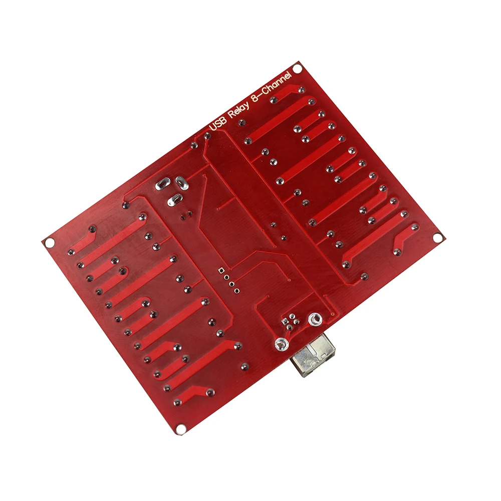 8 канальный DC 12 В релейный модуль/компьютер USB переключатель управления драйвер/ПК интеллектуальное управление Лер восемь путь 12 В USB модуль
